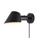 DFTP by Nordlux LED Wandleuchte Stay Aluminium Schwarz | Geeignet für E27