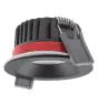 Ledvance LED-Spot Fire Rated Aluminium Schwarz 8W 640lm 36D - 927 Extra Warmweiß | Ausschnitt 68mm - IP65 - Höchste Farbwiedergabe - Dimmbar