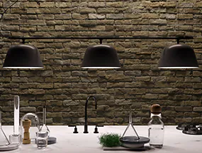 Pendellampen über dem Esstisch